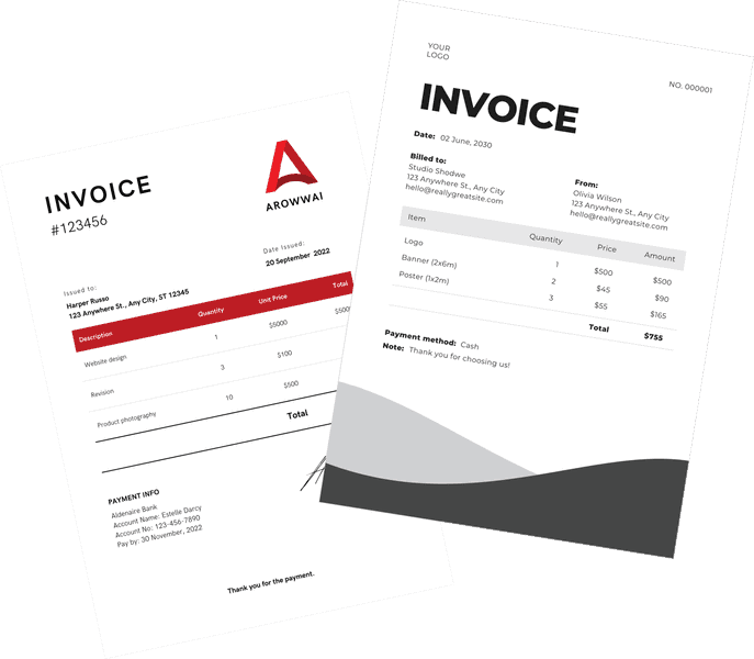 Easy invoices